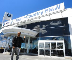 Andre De Grasse- outside tcbmw
